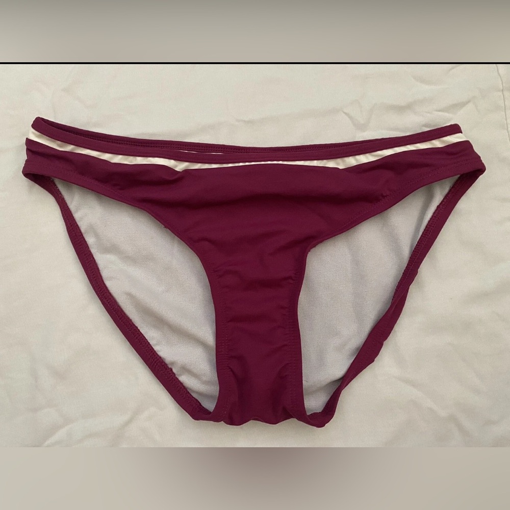 Burgundy Bikini Bottom